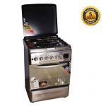 Bluefame D6040ERF ( 4 Gas Burners + An Electric Oven) 60*60 - Silver