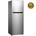 Hisense 280L Double Door Refrigerator - Silver
