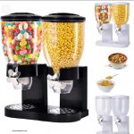 Double cereal dispenser