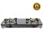 Sayona SB-208 2-Burner Table Top Gas Stove - Black