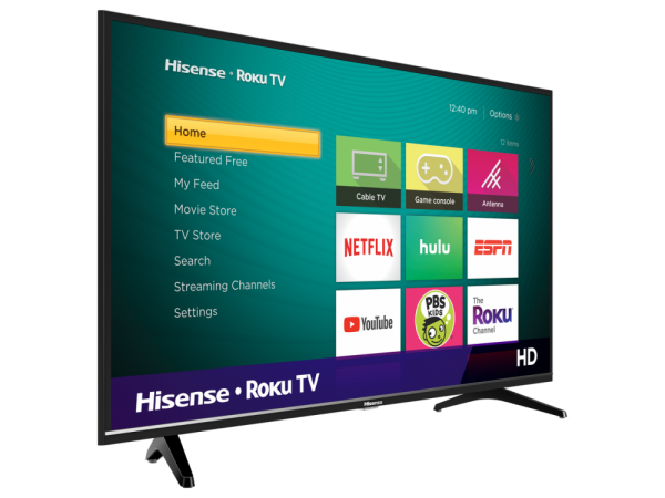 Hisense 40 Android Smart TV - Black