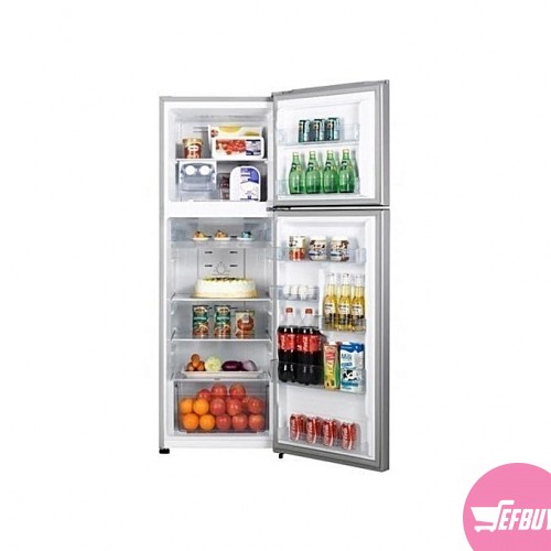 Hisense 220Litres Double Door Refrigerator - Silver