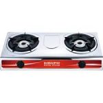 Double Burner Gas Stove GS-S206ZB - White