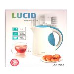 LUCID 1.7 LITRE PLASTIC KETTLE WHITE