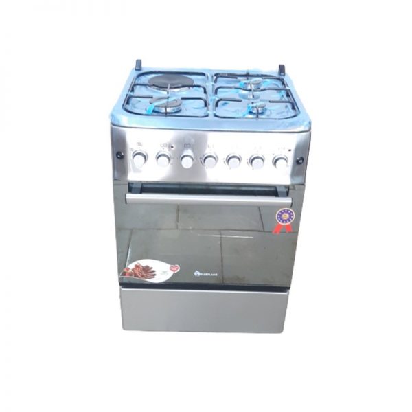 blue flame 3burners gas +1plate electric {60x60cm}