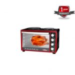 Electro Master 35Litres EM-EO-1144 Electric Oven with two hot plates