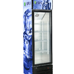 spj display fridge 355