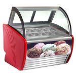 Ice cream display case