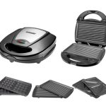 Sonachi 3 IN 1 Multi Sandwich Maker