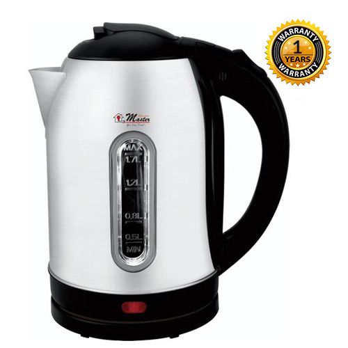 Electro Master 1.8 Liter Electric Kettle - Silver