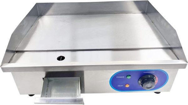 CJK Stainless Steel Electric Griddle.