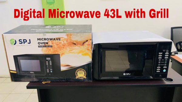 SPJ 43Liter Digital Microwave MWBLU-43L006