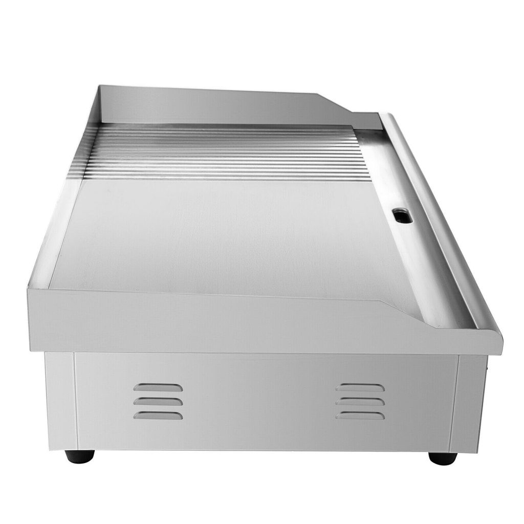 CJK Commercial Griddle Grill Electric Grill Grooved and Flat Top
