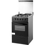 2 Gas + 2 Electric Cooker with Electric Oven