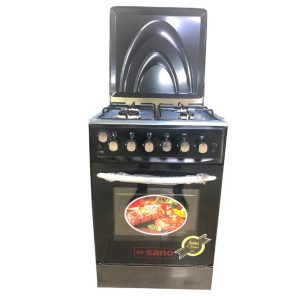 Sano Full Gas Cooker 55X55cm – Black