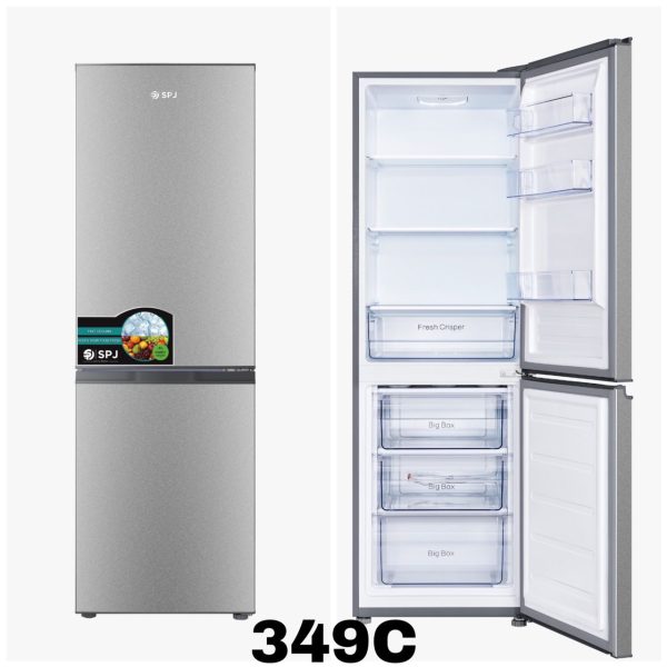 SPJ 349L Double Door Refrigerator F-BINU349C