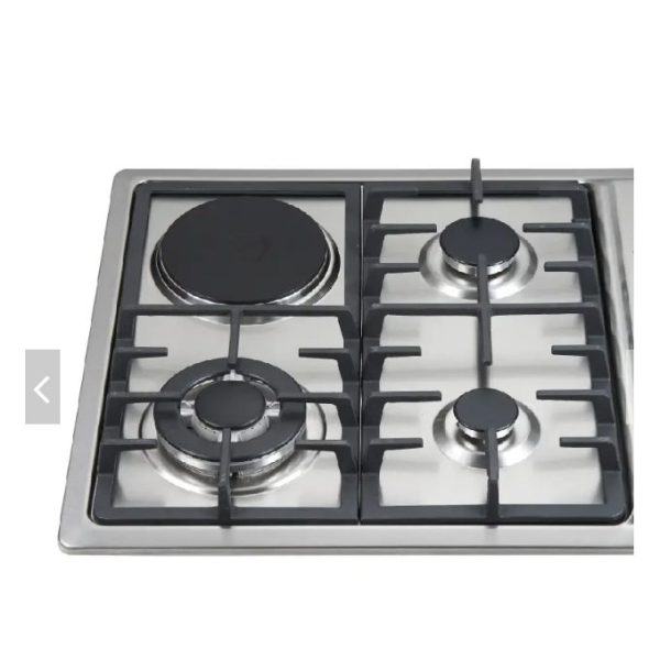 SPJ 3 Gas Burner with 1 Electric 60X60 Standing Gas Cooker