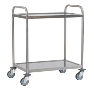 2 Tiers Assembled Dining Cart
